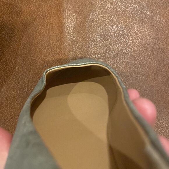 Mix No. 6 Silver Ballet Flats Women's Size 8 VGUC - Picture 5 of 6